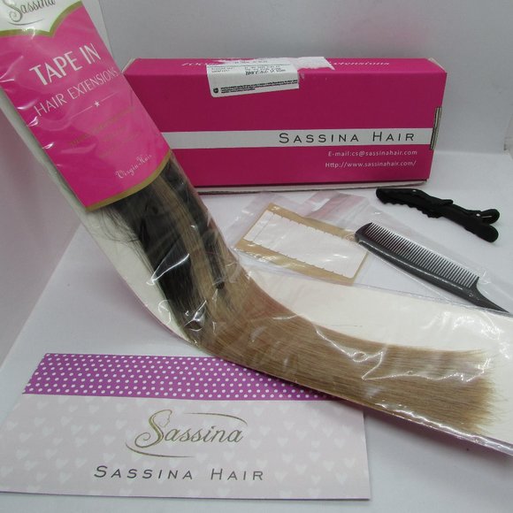 Sassina Accessories - Sassina 14inch Balayaged Tape in Hair Extensions